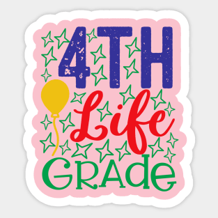 4th Life Grade Sticker